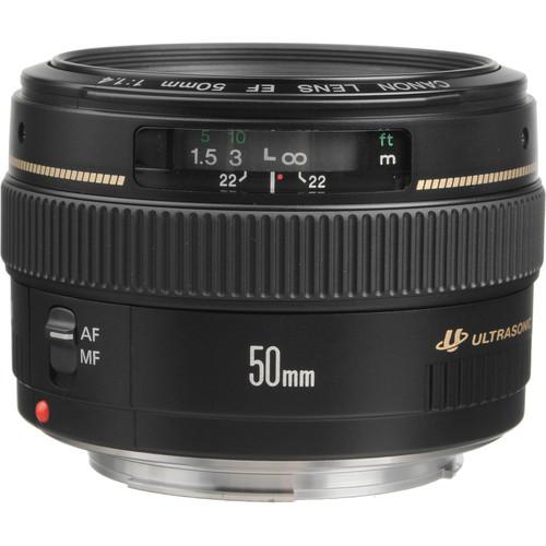 Canon EF 50mm f 1.4 USM Lens