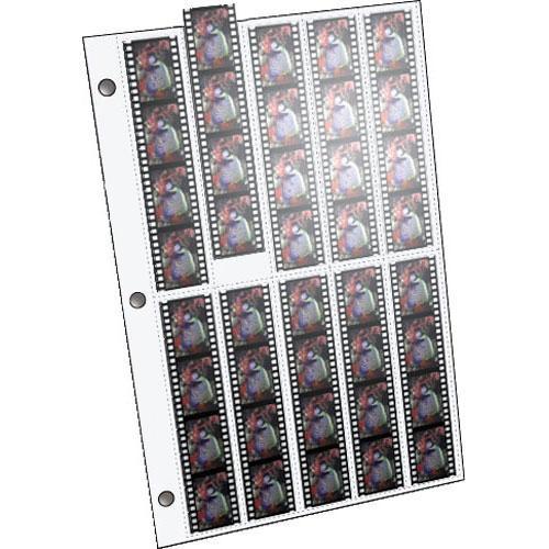 ClearFile Archival Plus Negative Page, 35mm, 10 Strips of 4-Frames - 100 Pack