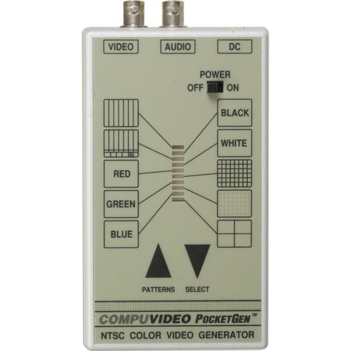 Compuvideo PG5 PocketGen 5 Signal Generator, 10 Patterns, Audio Tone, Composite, Y C