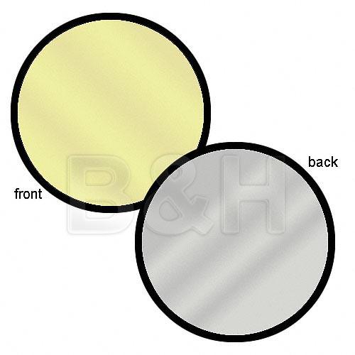 Lastolite Collapsible Reflector - 12" Circular - Sunfire Silver