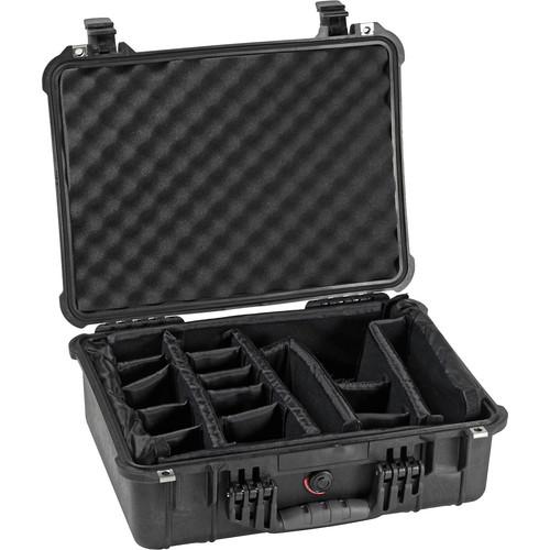 Pelican 1524 Waterproof 1520 Case with Padded Dividers