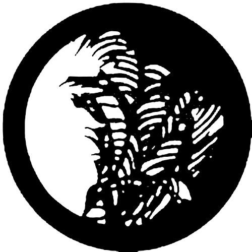 Rosco Standard Steel Gobo #7127 - Palm Leaf