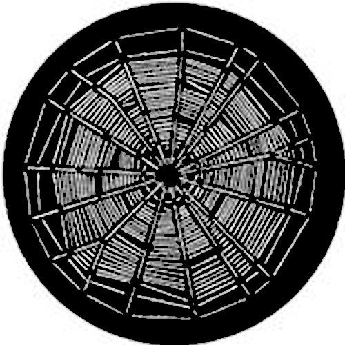 Rosco Standard Steel Gobo #7129 - Negative Web