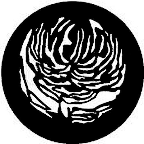 Rosco Standard Steel Gobo #7240 - Floral 2