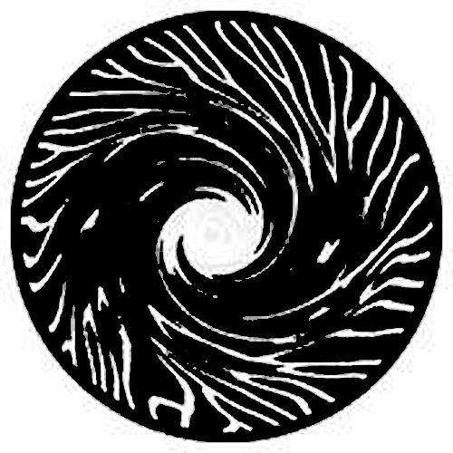 Rosco Standard Steel Gobo #7277 - Twister