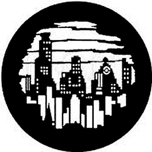Rosco Standard Steel Gobo #7302 - Skyline 1