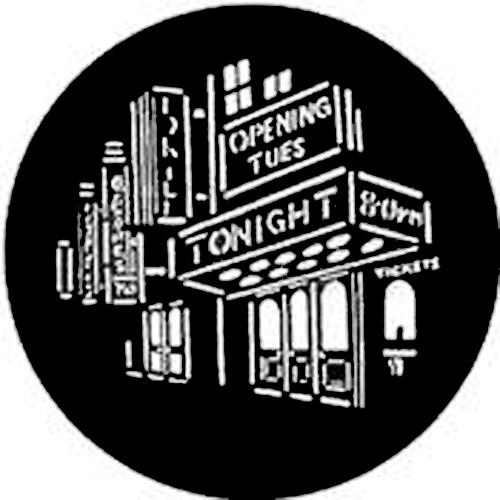 Rosco Standard Steel Gobo #7309 - Broadway 2