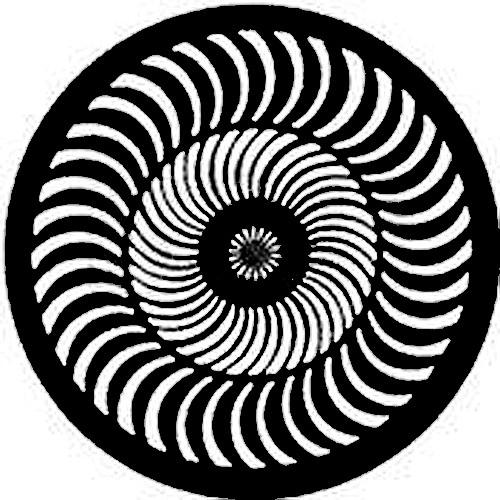 Rosco Standard Steel Gobo #7392 - Geometrics 2