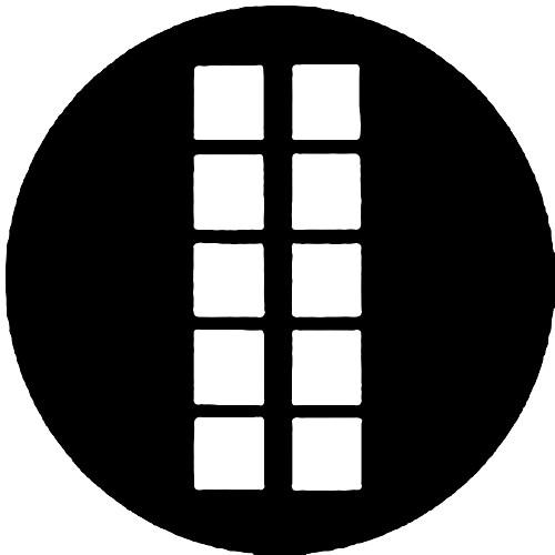 Rosco Standard Steel Gobo #7511 - Linear