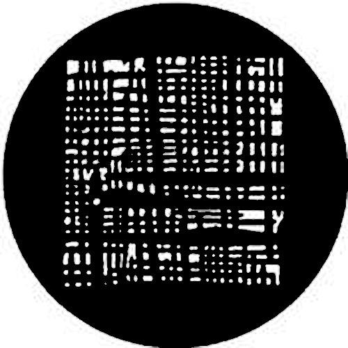 Rosco Standard Steel Gobo #7530 - Threads