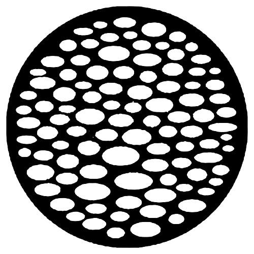 Rosco Standard Steel Gobo #7569 - Elipses - Size A 100mm