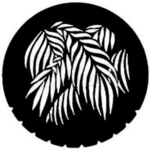 Rosco Standard Steel Gobo #7730 - Palm - Size A 100mm