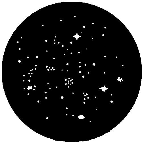 Rosco Standard Steel Gobo #77514 - Star Cluster - Size E 37.5mm