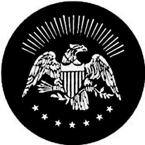 Rosco Standard Steel Gobo #7765 - Eagle