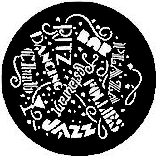 Rosco Standard Steel Gobo #7769 - Ritz