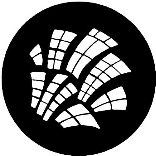 Rosco Standard Steel Gobo #7792 - Runyon Windows - Size A 100mm