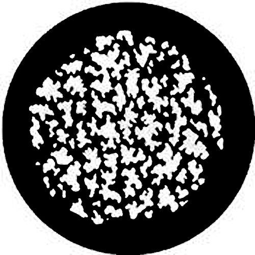Rosco Standard Steel Gobo #7805 - Leaf Breakup - Size A 100mm