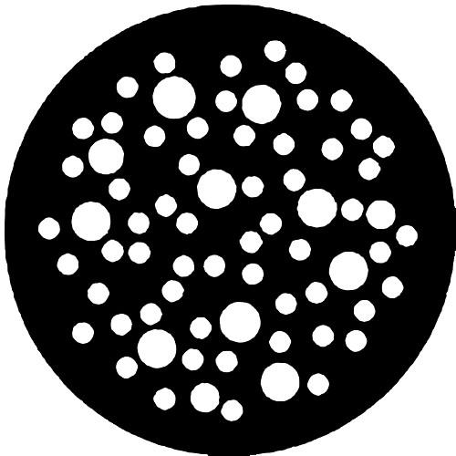 Rosco Standard Steel Gobo #7808 - Dot Breakup