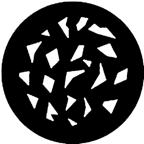 Rosco Standard Steel Gobo #7810 - Sharp Breakup