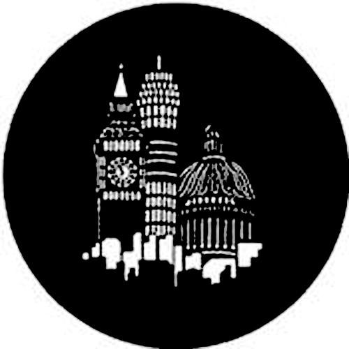 Rosco Standard Steel Gobo #7816 - London
