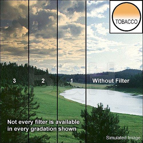 Tiffen 4 x 5" 2 Tobacco Hard-Edge Graduated Filter