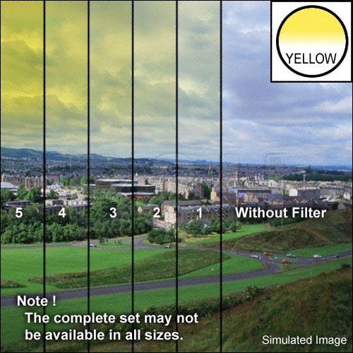 Tiffen 5 x 6" 2 Yellow Hard-Edge Graduated Filter