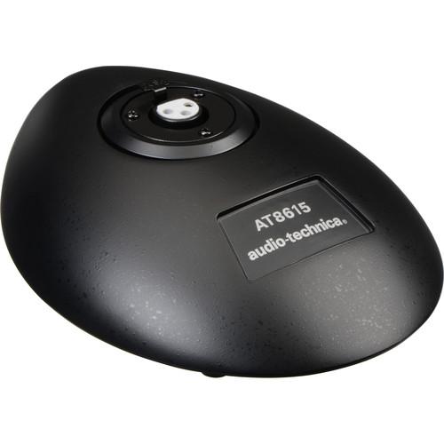 Audio-Technica AT8615 - Quick Mount Plug-In Metal Desk Stand with XLR Male and XLR Female Input and Output Connectors