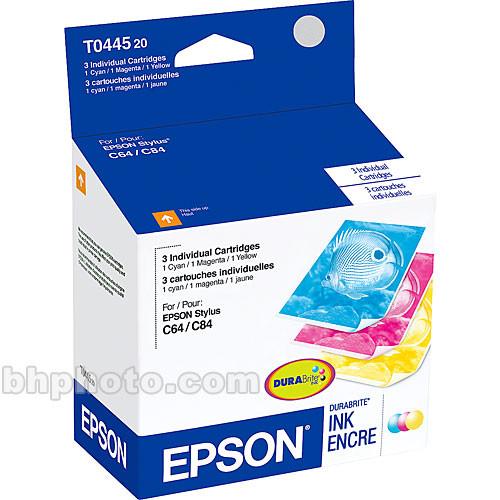 Epson Color Multi-Pack Ink Cartridges for Stylus C64, C66, C84, C86, CX4600, CX6400 & CX6600 Printers