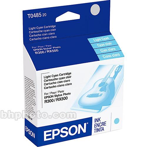 Epson Light Cyan Ink Cartridge for Stylus Photo R200, R220, R300, R320, R340 & RX500, RX600, RX620 Printers