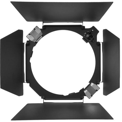 Hensel 4-Leaf Barndoor Set with Filter Holder for 7.0" Reflector