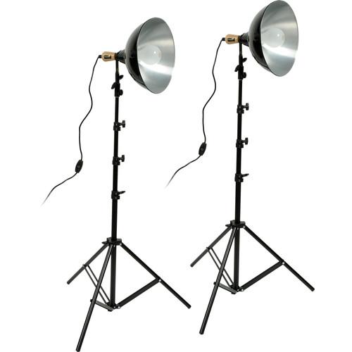 Impact Tungsten Two-Floodlight Kit with 6