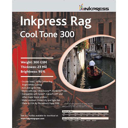 Inkpress Media Picture Rag Cool Tone Double-Sided Archival Inkjet Roll Paper