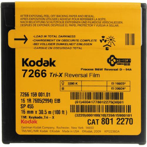 Kodak #7266 TXR455 16mm Tri-X