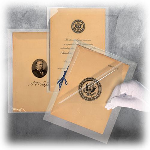 Lineco Self-Sealing Mylar L-Velopes - 8.5 x 11"