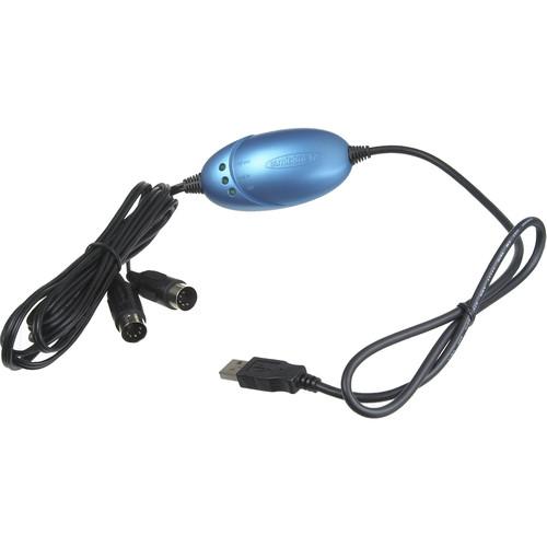 M-Audio MIDISport UNO - 1 Input 1 Output Cable Style USB MIDI Interface for Mac and PC