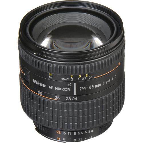 Nikon AF Zoom-NIKKOR 24-85mm f 2.8-4D IF Lens - Open Box