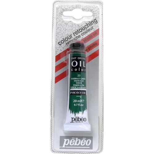 Pebeo Oil Color Paint: No.23 Emerald Green - 3 4x4" Tube