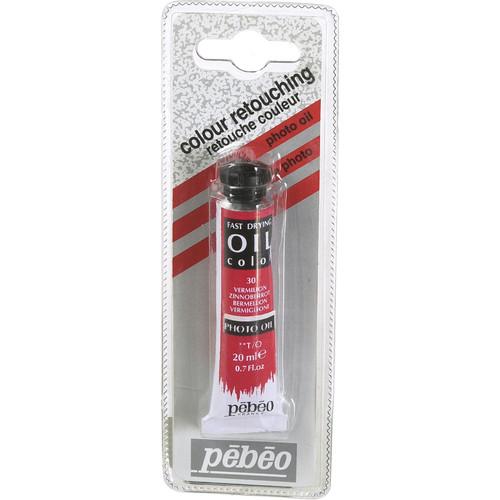 Pebeo Oil Color Paint: No.30 Vermillion - 3 4x4" Tube