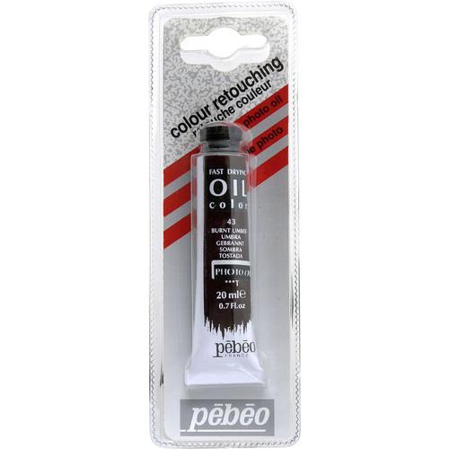 Pebeo Oil Color Paint: No.43 Burnt Umber - 3 4x4" Tube