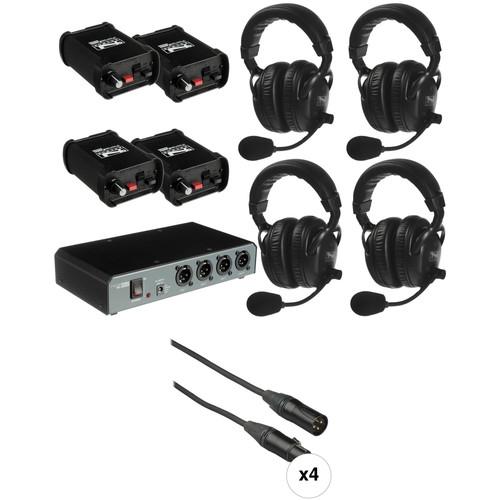 PortaCom COM40FCC - 4 Headset Wired