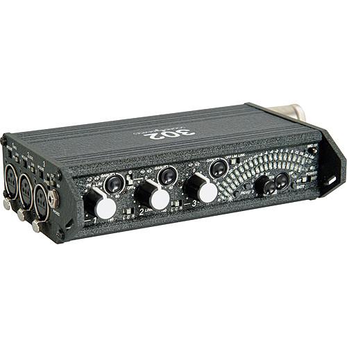 Sound Devices 302 Portable Compact Production Field Mixer