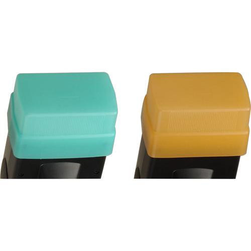 Sto-Fen OC-MZSET Green and Gold Omni-Bounce Diffuser Set