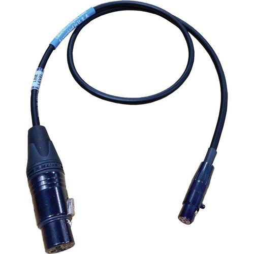 Cable Techniques CT-PLT-L24 Balanced XLR -3F to TA 5F Transmitter Cable 24"