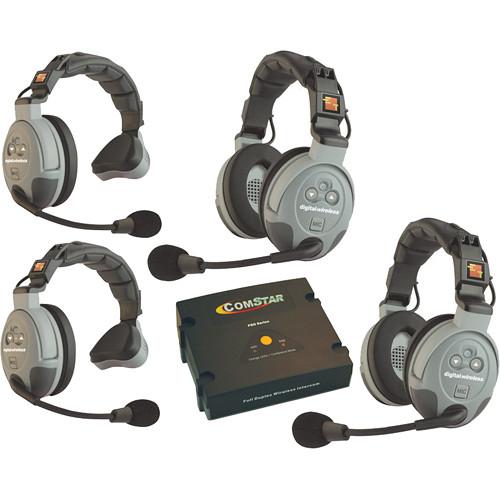 Eartec COMSTAR XT-4 4-User Full Duplex Wireless Intercom System