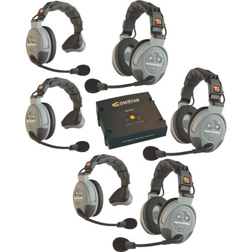 Eartec COMSTAR XT-6 6-User Full Duplex Wireless Intercom System
