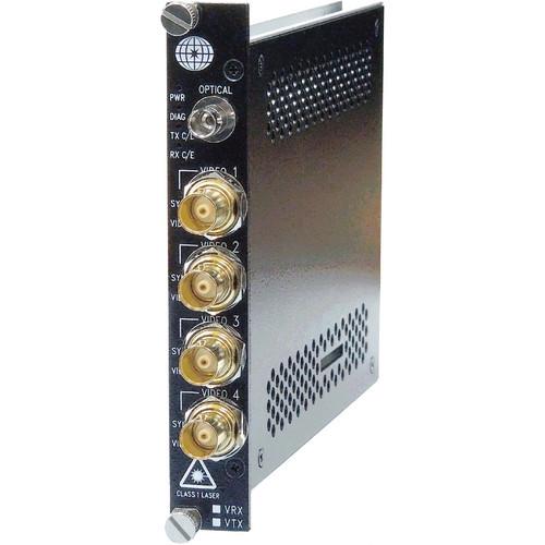 Meridian Technologies SR-4HD-51 57ST 4-Channel Multi-Rate SDI HD-SDI Video Receiver