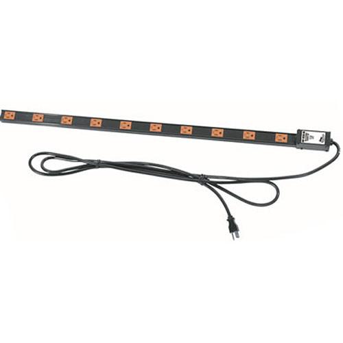 Middle Atlantic PDT-1015C-RN Thin Power Distribution Strip