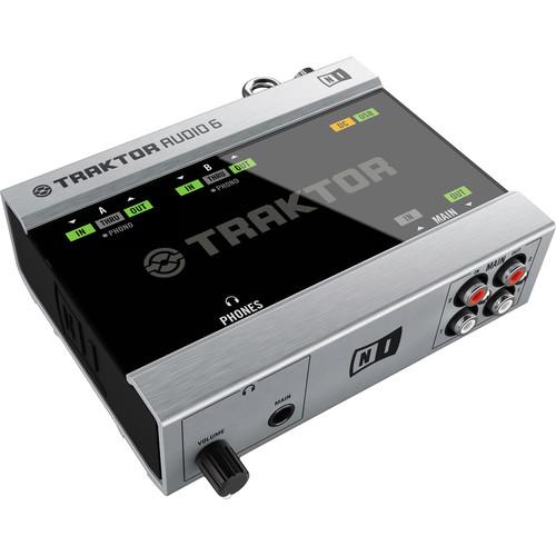 Native Instruments TRAKTOR Scratch A6 - AUDIO 6 DJ Advanced DJ Audio Interface and TRAKTOR Scratch Pro 2 DJ Software License