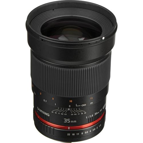 Samyang 35mm f 1.4 AS UMC Lens for Canon EF
