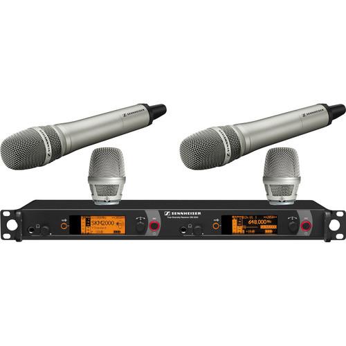 Sennheiser 2000 Series Dual Handheld Wireless Microphone System